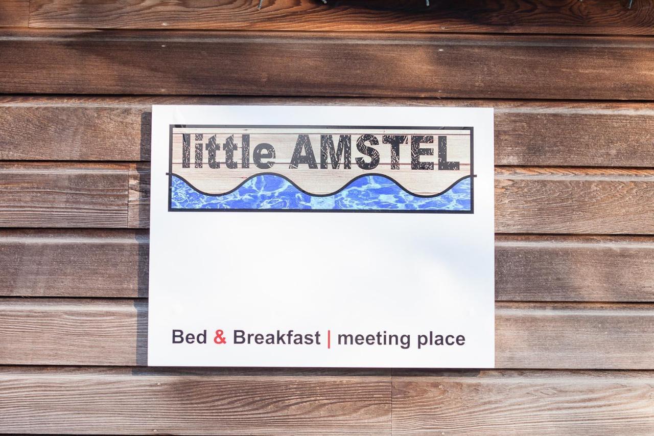 Houseboat Little Amstel Hotell Amsterdam Exteriör bild