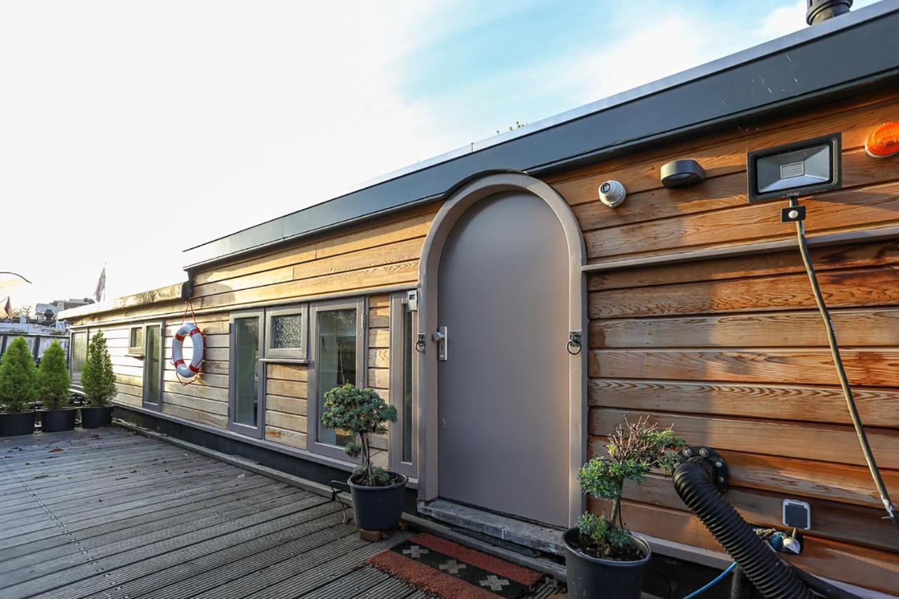 Houseboat Little Amstel Hotell Amsterdam Exteriör bild